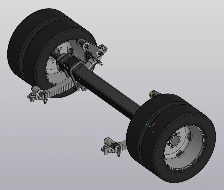 PTP 06.000 Axle assembly