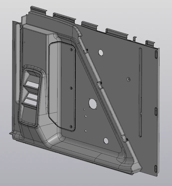 5299-401-5206030-10 SB Ceiling console assembly