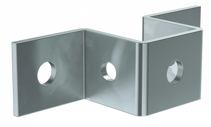 CLM50D-SKS-050-40 Wall bracket for STRUT profile EZ IEK