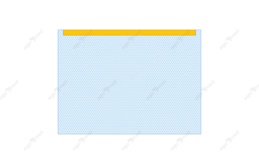 Medical sheets and coverings disposable non-sterile AGATMED according to TU 32.50.50-016-28215400-2021 version: 7. Sheets