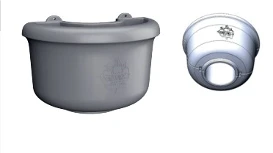 Cachepot NEVA 3, item 220 without illumination