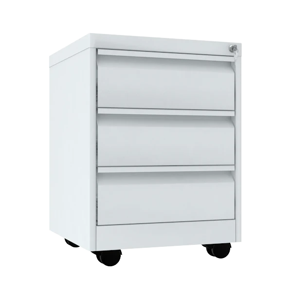 Metal office cabinet model: cabinet with different drawers