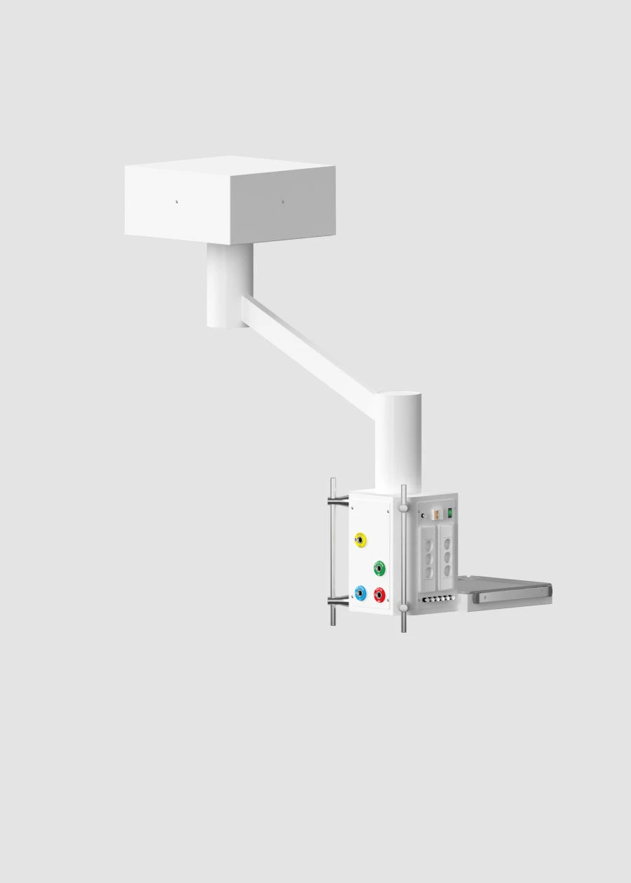 Medical consoles KR-01 with accessories, version variant: ceiling KR-01 (KPO M03)