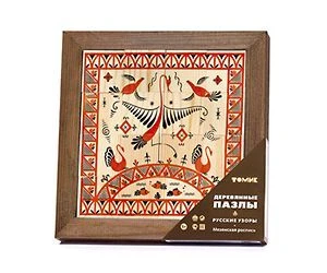 Puzzles "Russian Patterns" "Mezen Painting" (16 pieces) art. 135
