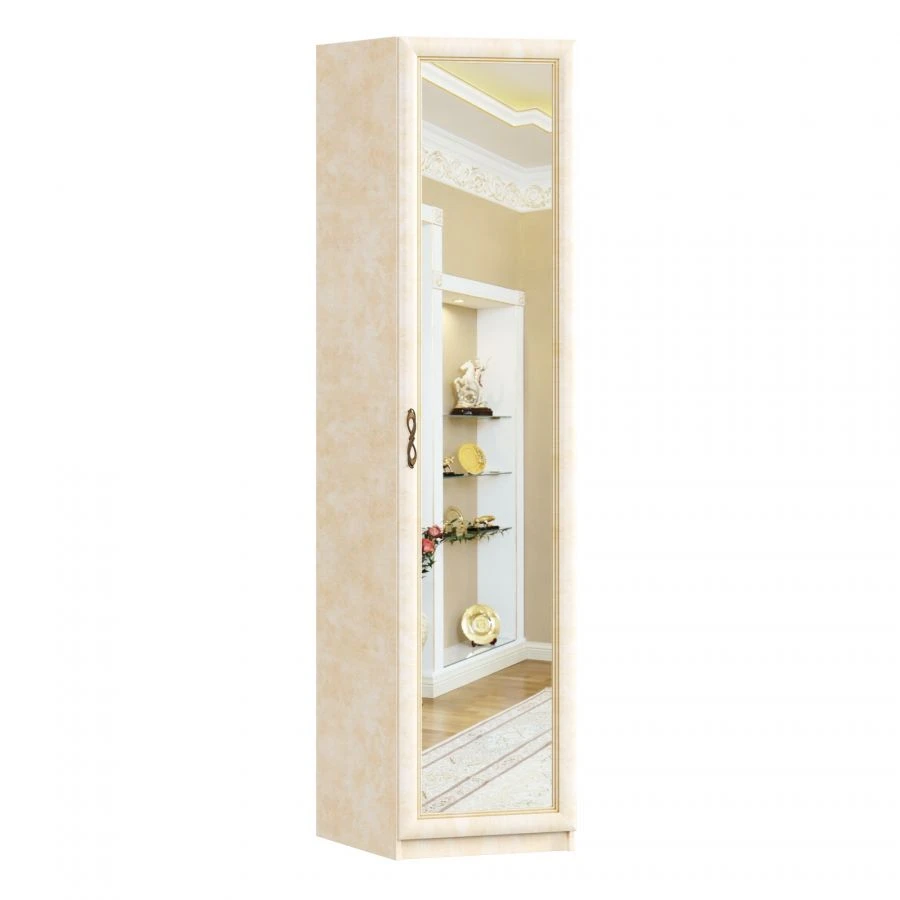 Alexandria LD 625002.000 Front hinged door with mirror (Lento leather)