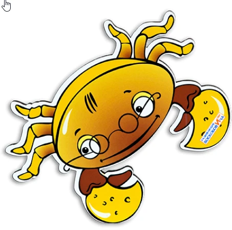 Playing aid Crab Crab (m)