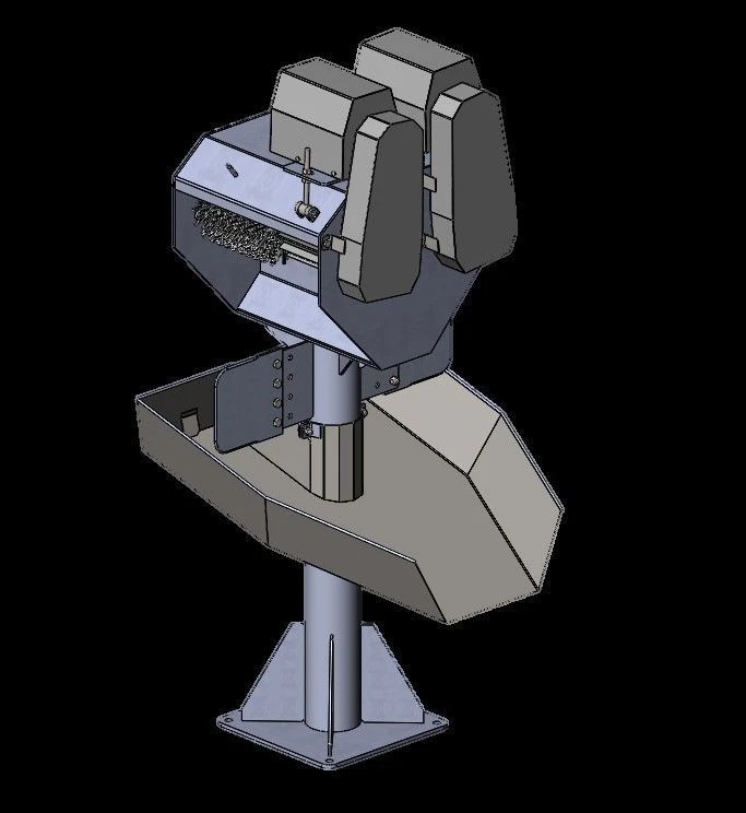 Device for shell stripping and limb stripping DALU.U3.00.000