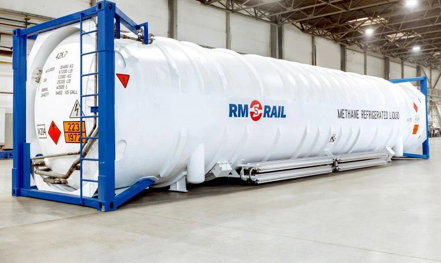 LNG tank container V=42,7 m3