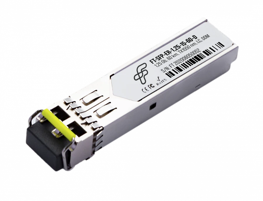 FT-SFP-ER-1.25-15-60-D Optical Transceiver (Transceiver)