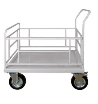 Intercorporeal trolley with removable side guards for hospital cargo transportation TMG - "Diakoms" according to TU ?9451-020-17