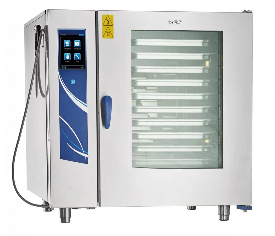 Electric steam-convective cooking apparatus PKA6-2/1PP2 (combi steamer)