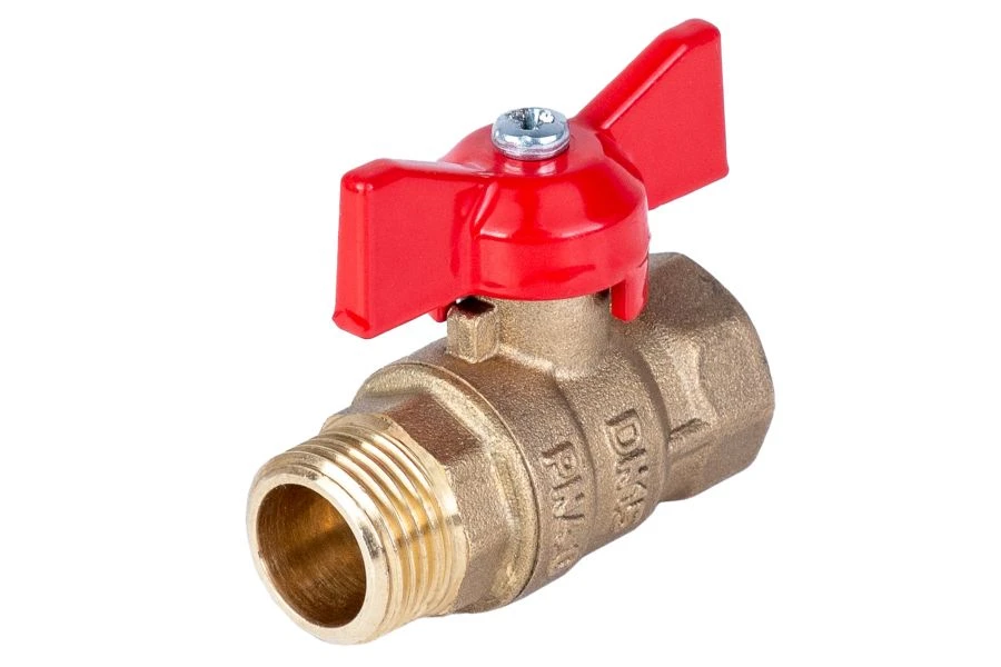Ball valve Dist, series "Standard" DN20 3/4" BP-BP, 322B