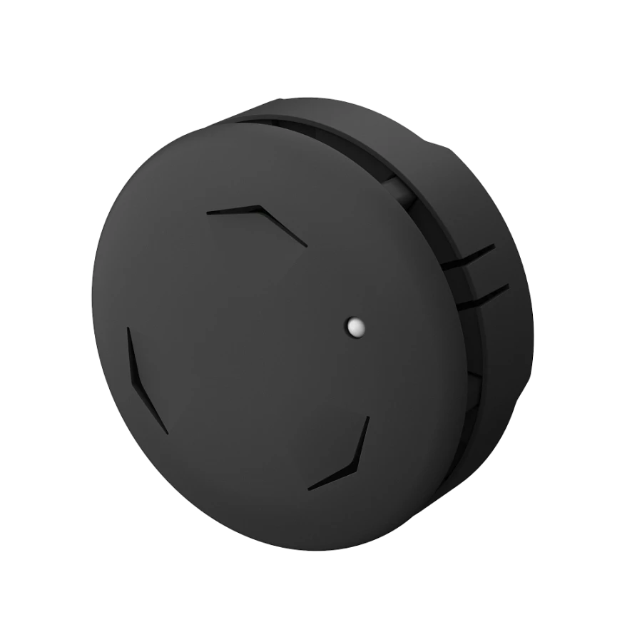 Thermal fire detector maximum differential addressable analogue radio channel IP 101-02-A1R/Bl (black) "RUBETEK" (black)