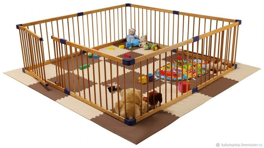 Little Angel wooden playpens for children