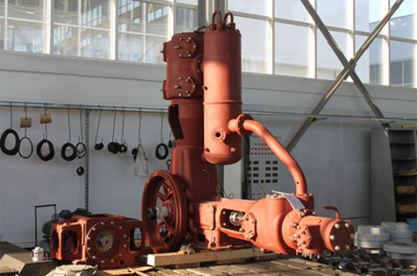 Compressor piston air and gas compressor units on angular bases