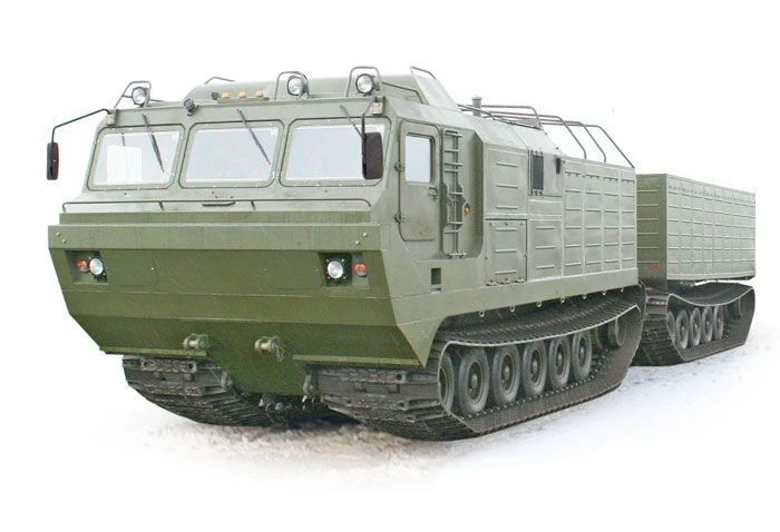 Two-link crawler snowmobiler DT-30PMN