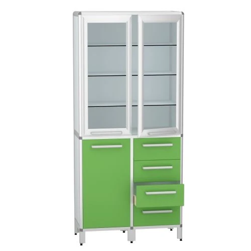 Medical cupboard for instruments according to TU 32.50.30-006-69573749-2021, article number DM-1-101-21.K2.?1