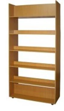 Double-sided library shelving unit. Model STB-2