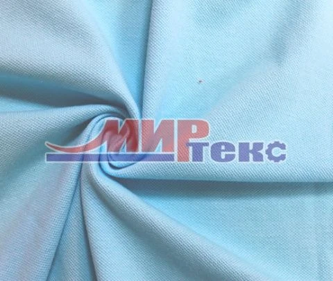 Mixed melange knitted fabric (XL-50%, PE-50%), pressed regular fang.