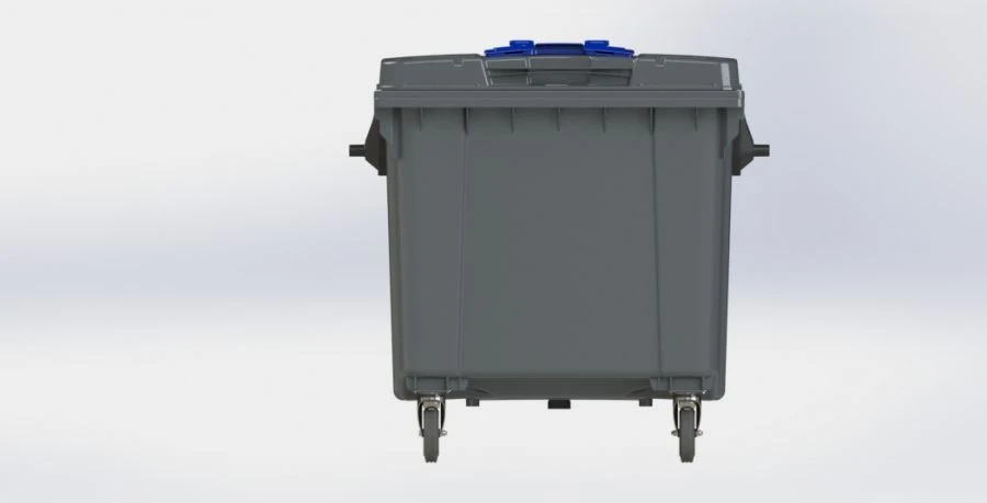 Mobile waste bin 1100l Art.22.C19 (20.800.98.PE; 21.050.98.PE)