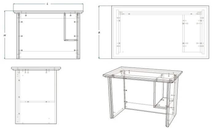 Lawyer's desk (series Z.STA)
