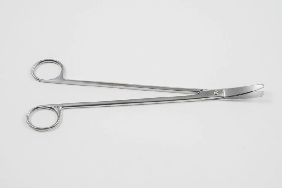 VZ-N-31 Blunt-tipped, vertically curved scissors, 250 mm