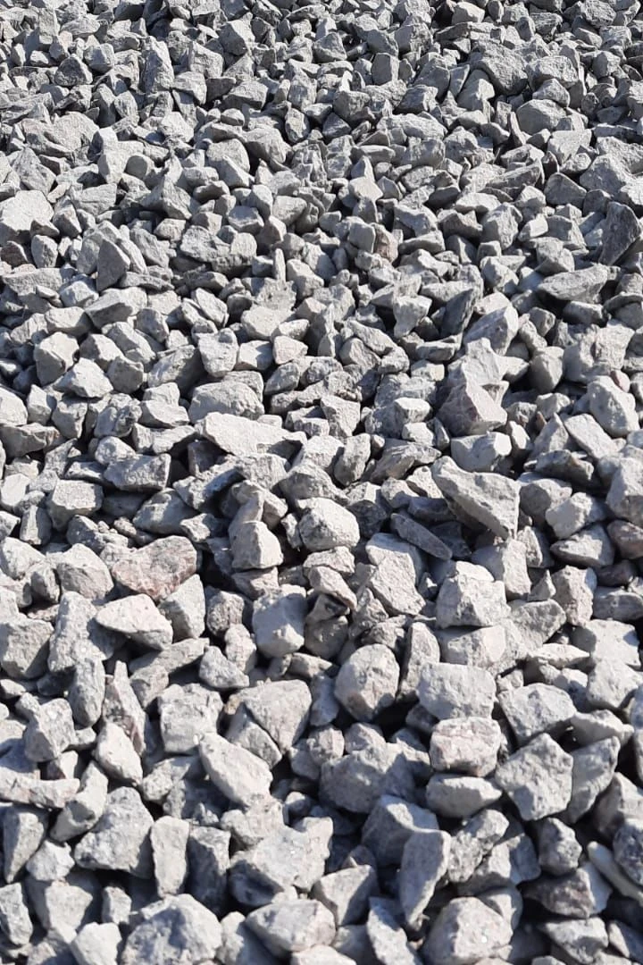 Crushed stone granite fraction over 20 to 40 mm
