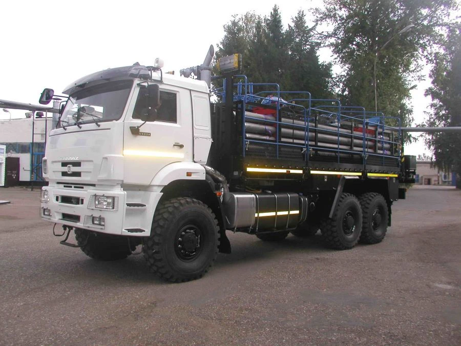 Pump-transport machine NTM-1, type 692455, based on KAMAZ 65224 chassis, modifications 65224-53, 65224-54