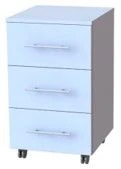 Podkatnaya cabinet with 3 drawers