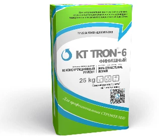 Thixotropic compound with increased water resistance for finishing levelling KTtron-6 Finish