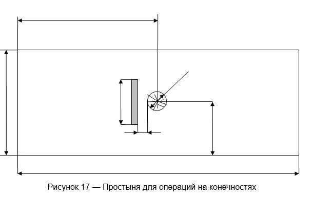 Disposable nonwoven sheet for limb surgery, included in the Disposable Nonwoven Linen Set for Limb Restriction for Surgery