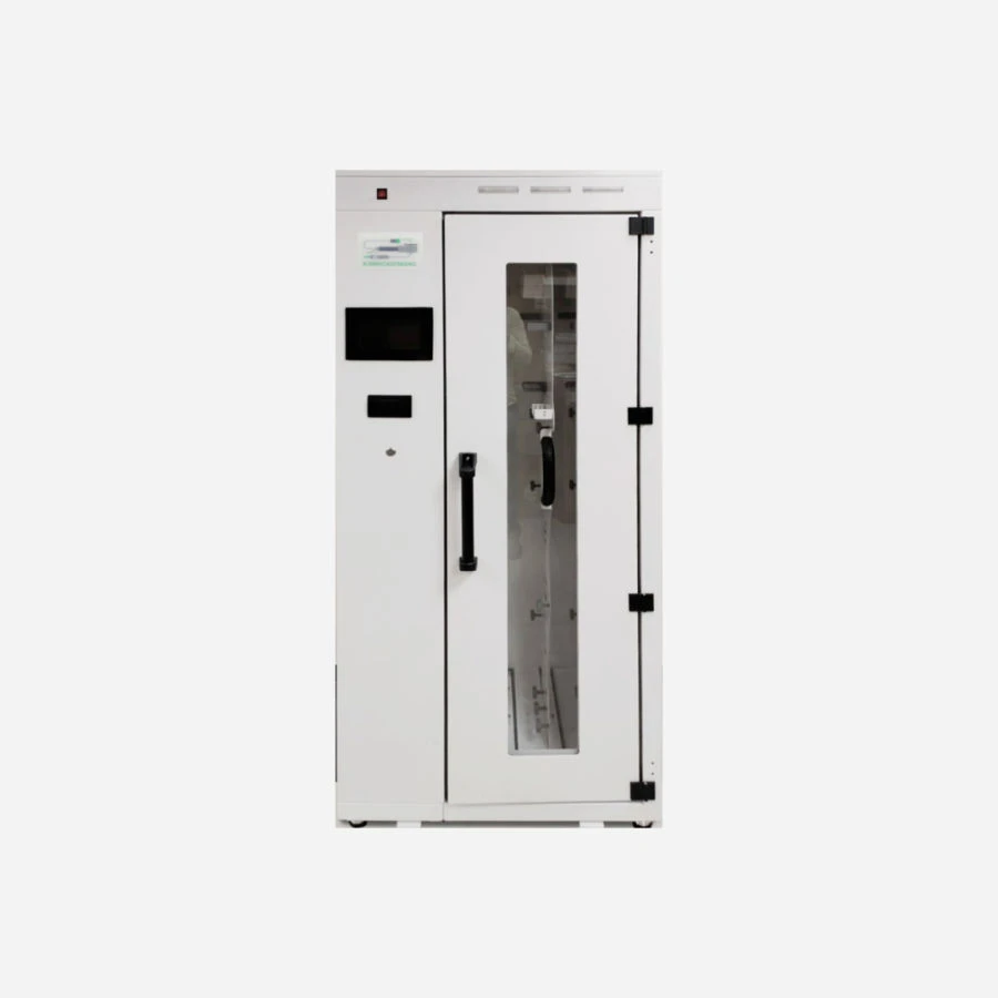 Cabinet for drying and storage of flexible endoscopes "KLINSCOPBOX", KLINSCOPBOX-3