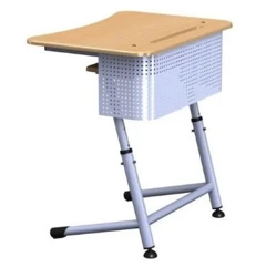 Single-seat adjustable desk, article number PL-OP2-4