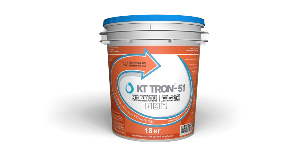 Concrete waterproofing admixture KTtron-54