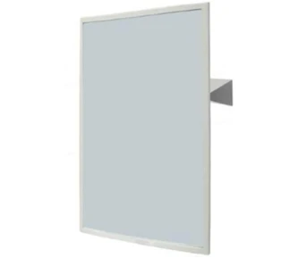 Vandal resistant mirror with tilt adjustment and frame 08024.RUS