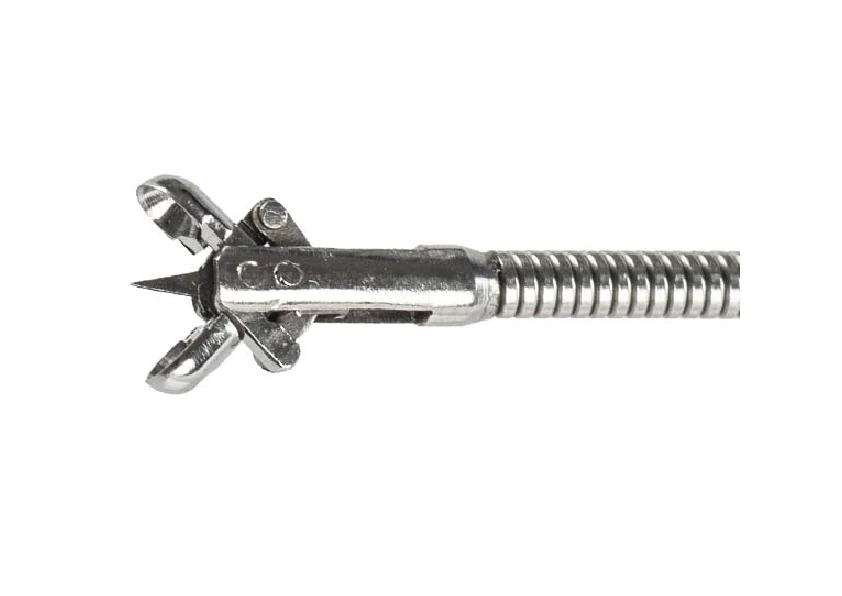 BIOPSY FORCEPS WITH ROUND BRISTLES WITH NEEDLE FOR FLEXIBLE ENDOSCOPES, Ø 2,8 MM, LENGTH 1650 MM