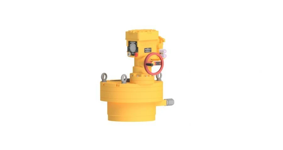 Electric actuator RemTEK.P.32000 part-turn actuator