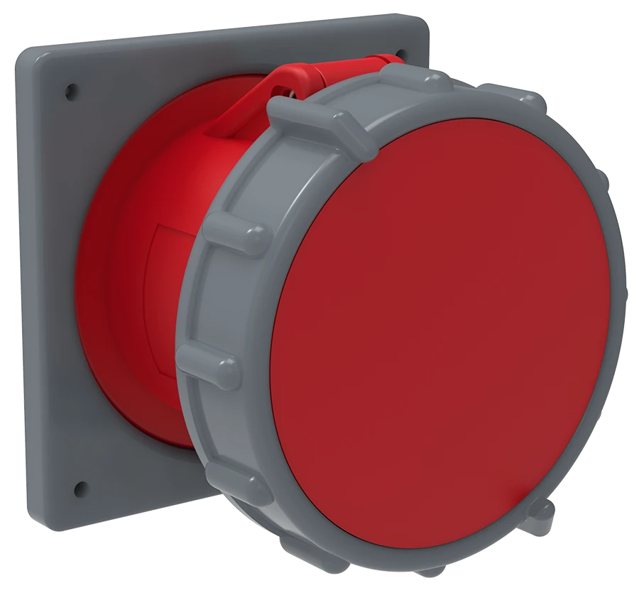 PSN72-063-4-2-67 Socket socket all. MAGNUM SSI-434 63A-6h/380-415V 3P+PE IP67 IEK