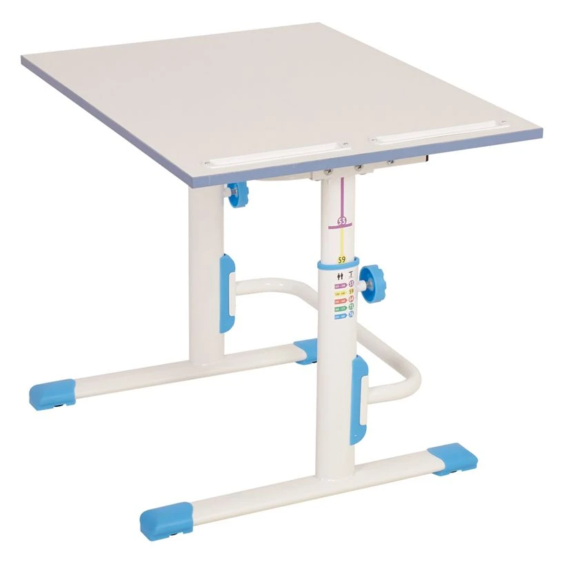 Polini kids Simple M1 75x55 cm Transformer Desk, white-blue, article number 0001555.17.