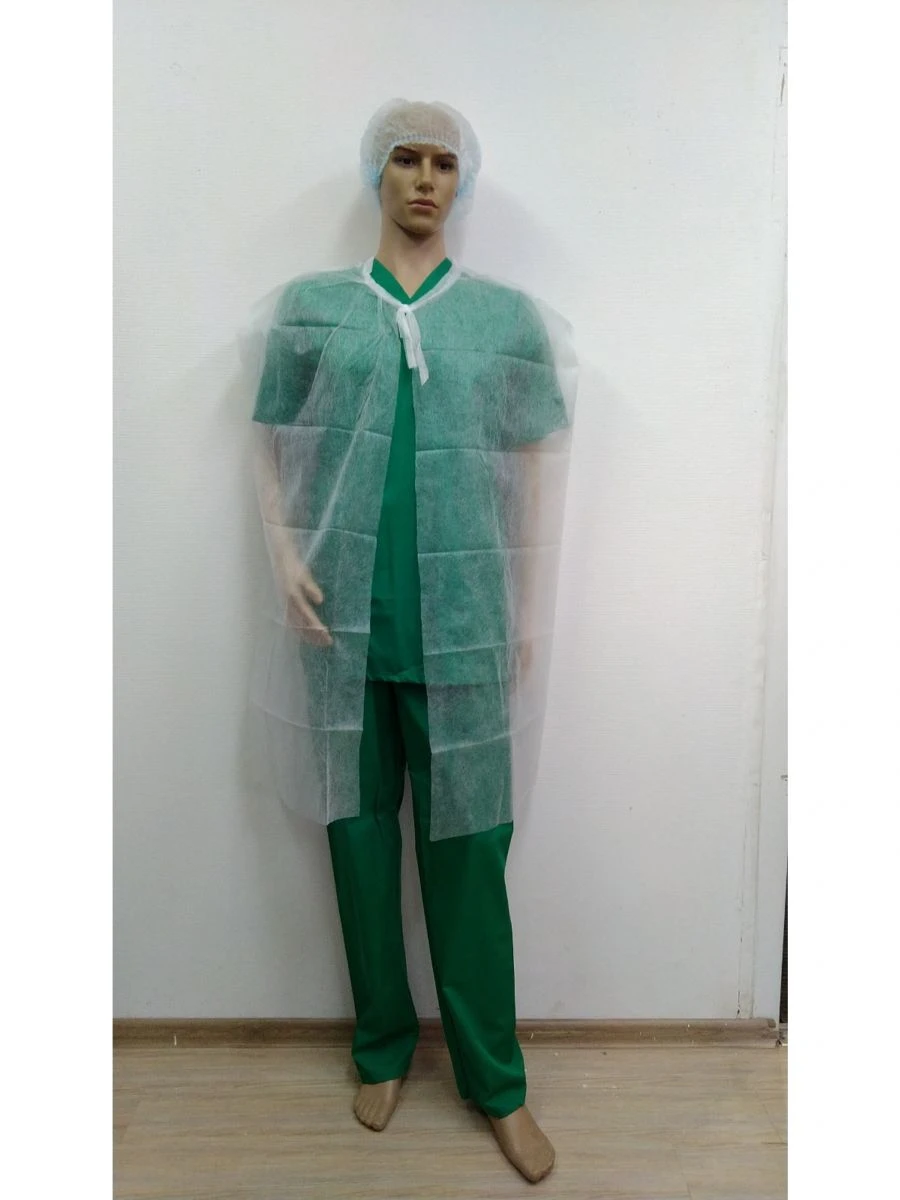Medical disposable non-sterile clothing "Belspetsstil". Cloak according to TU 32.50.50-002-0133875447-2021