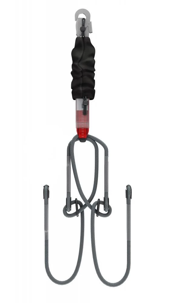 Fire-resistant sling with shock absorber, model ABF212, article number ABF212R
