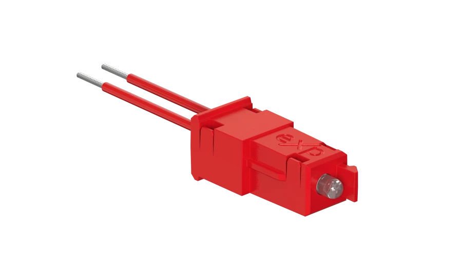CADUCEUS ALING Experience LED indicator with wires, 230V~, red, art. 72182.4