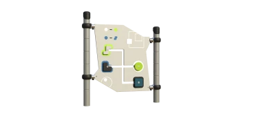 Children's play equipment - bisiboard 111-01.49.10