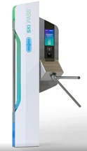 Electromechanical "Slide" turnstile