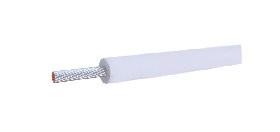 Heat-resistant high-voltage assembly wires with insulation made of organosilicon rubber or silicon rubber mixture (type ??