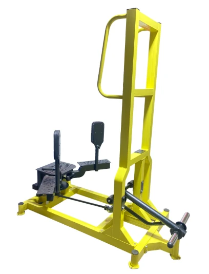 Standing thigh adductor muscle exerciser