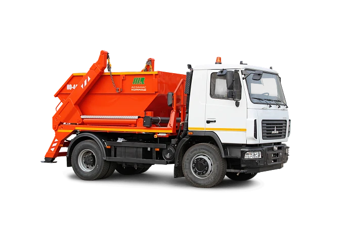 Garbage truck portal KO-440B, type KO-440B, base chassis: MAZ-5550C3, MAZ-555025.