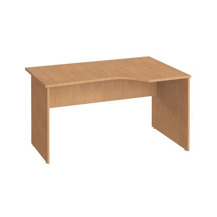 Corner ergonomic work table