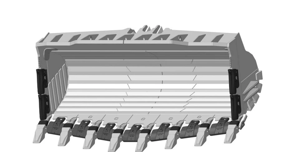 Heavy duty rock bucket FLRX-80d-1150-goe-MA120