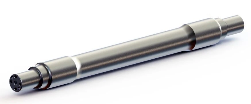 Carriage axles, finish, trait. 100.10.049-0 are used in bogies mod.18-100, mod.18-578, mod.18-522.